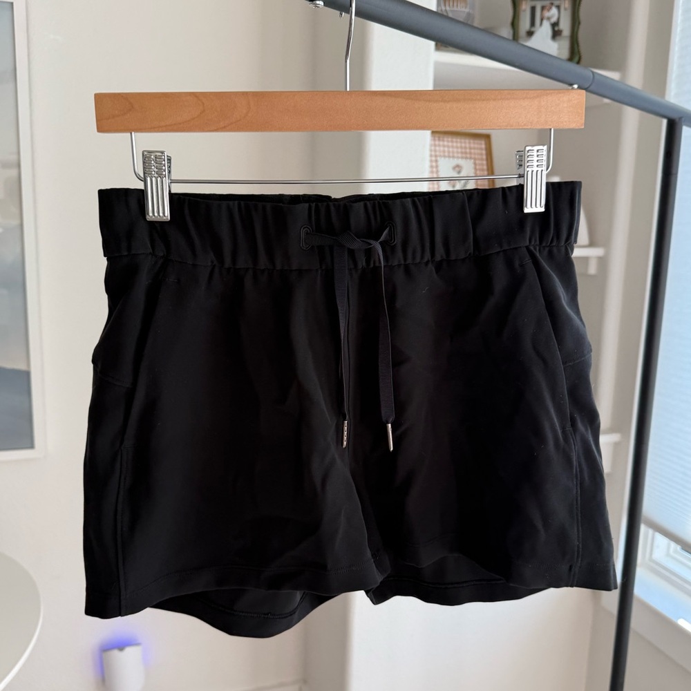 lululemon athletica Black Athletic Drawstring Shorts